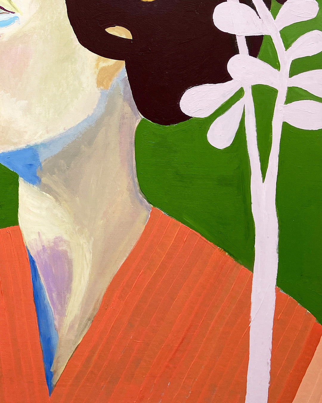 Calm - Maleri - Akryl på lærred 80 x 95 cm