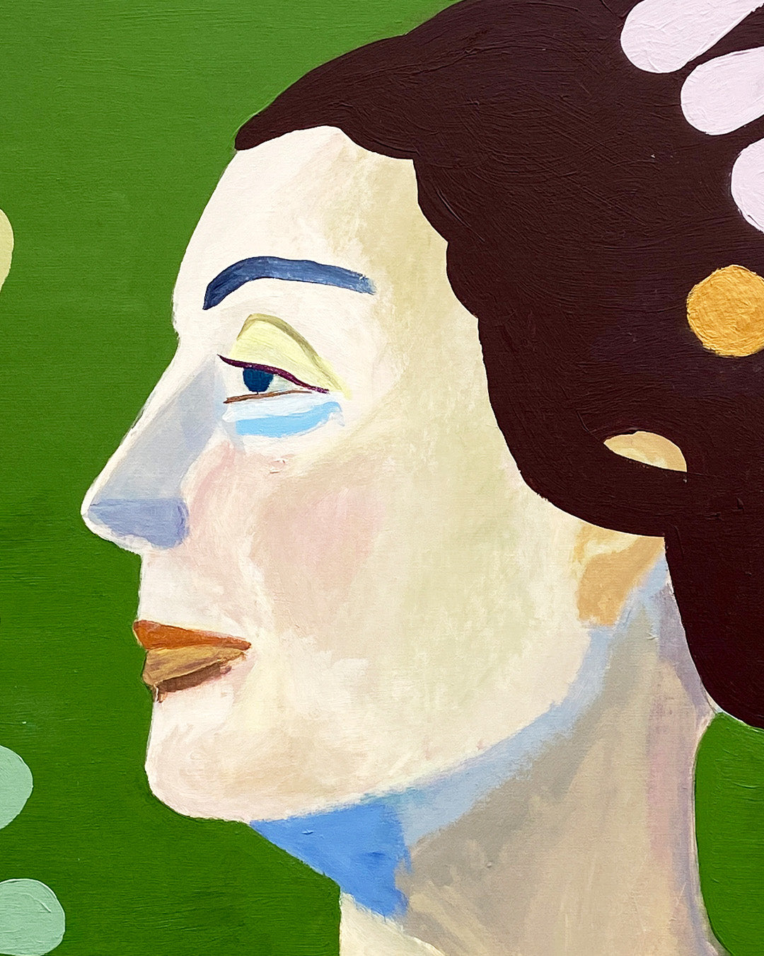 Calm - Maleri - Akryl på lærred 80 x 95 cm