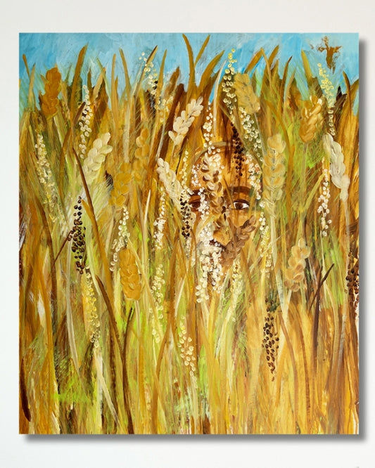 Corn - Maleri - Akryl på lærred 85 x 100 cm