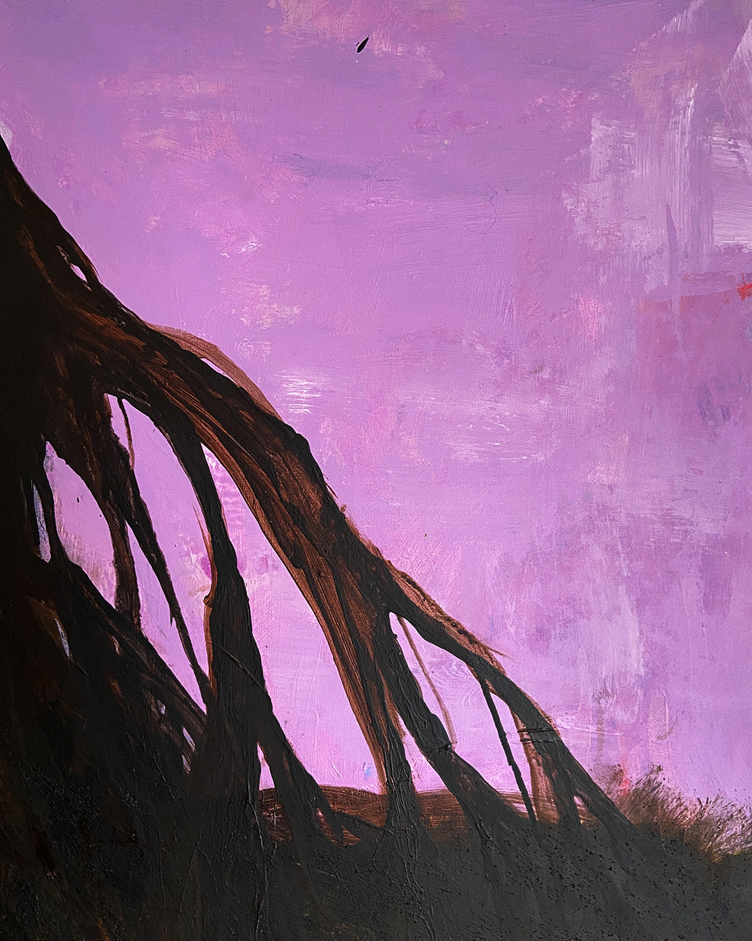 Earth - Maleri - Akryl på lærred 85 x 100 cm